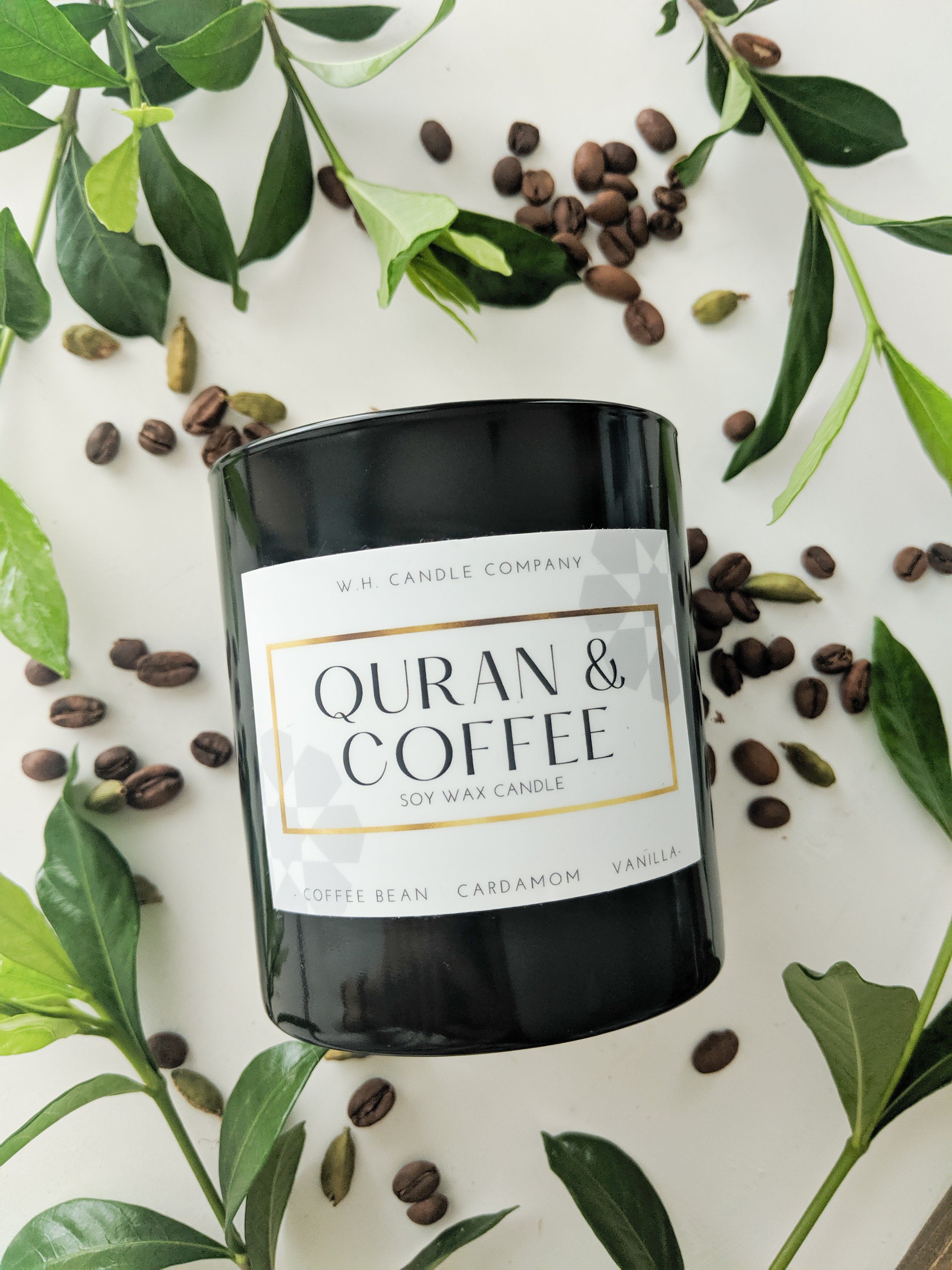 Quran & Coffee Candle